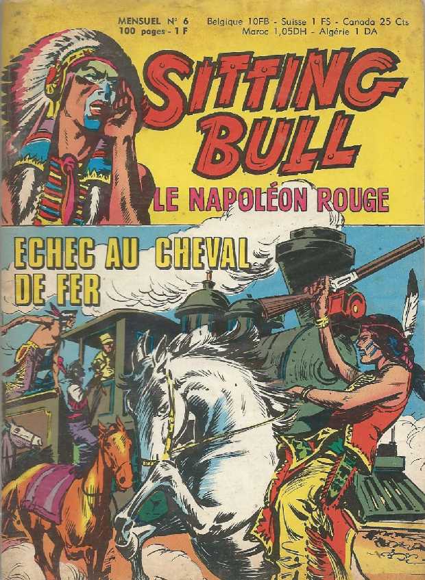 Scan de la Couverture Sitting Bull Le Napolon Rouge n 6